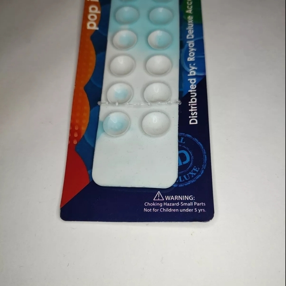 Lot of 3 Royal Deluxe Accessories, LLC Squid Pops Toy Fidget Push Fold Throw Fun - Picture 4 of 11